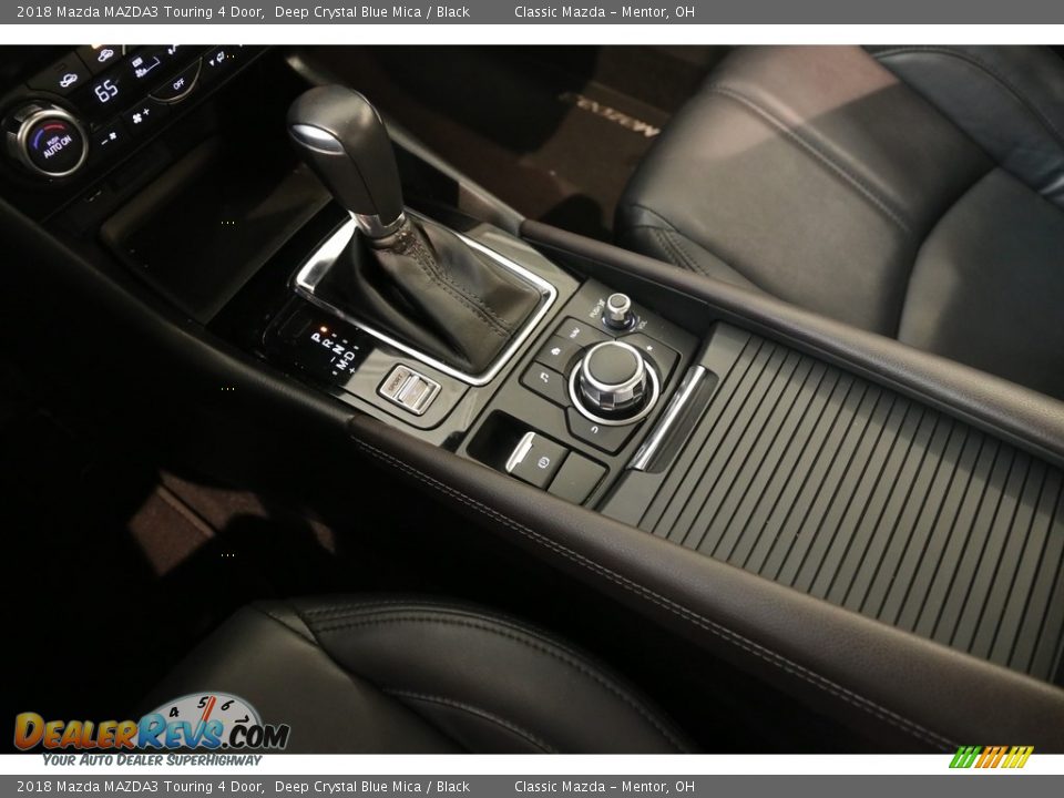 2018 Mazda MAZDA3 Touring 4 Door Deep Crystal Blue Mica / Black Photo #13