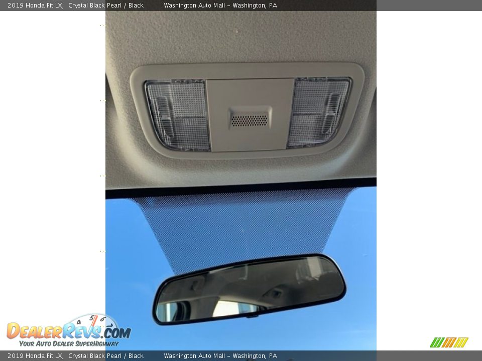 2019 Honda Fit LX Crystal Black Pearl / Black Photo #36