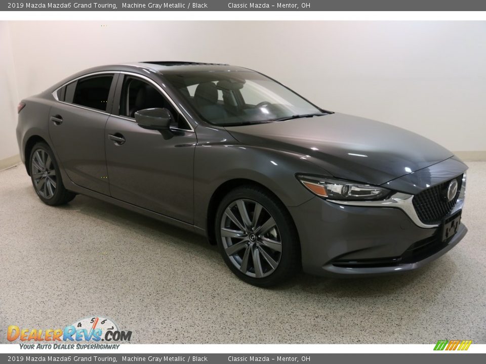 2019 Mazda Mazda6 Grand Touring Machine Gray Metallic / Black Photo #1