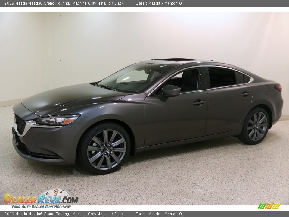 2019 Mazda Mazda6 Grand Touring Machine Gray Metallic / Black Photo #3