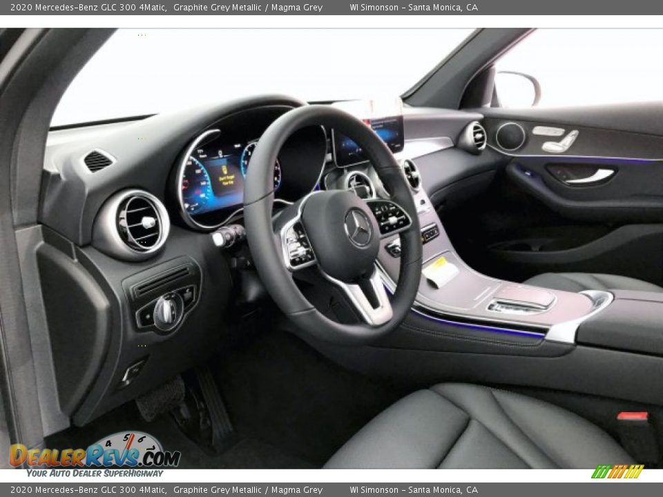 2020 Mercedes-Benz GLC 300 4Matic Graphite Grey Metallic / Magma Grey Photo #3