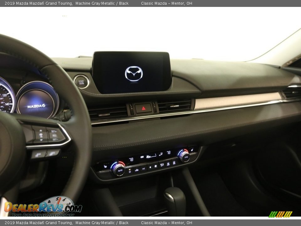 2019 Mazda Mazda6 Grand Touring Machine Gray Metallic / Black Photo #9