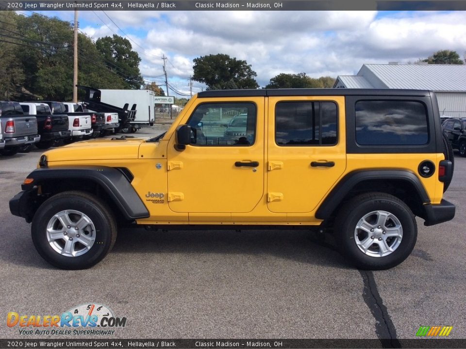 Hellayella 2020 Jeep Wrangler Unlimited Sport 4x4 Photo #6