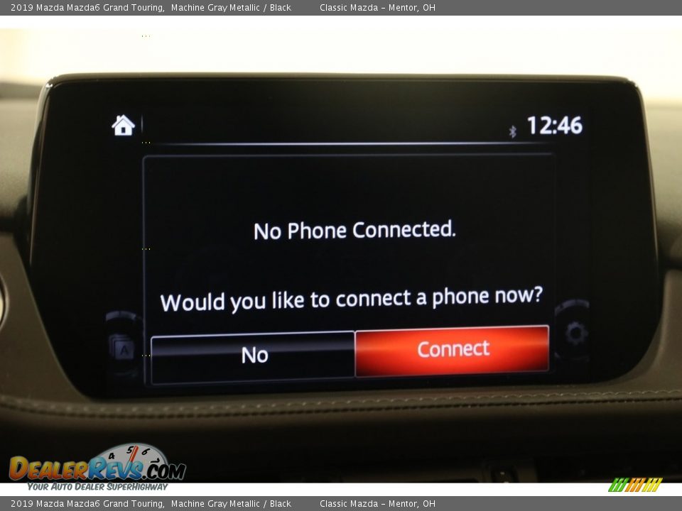 2019 Mazda Mazda6 Grand Touring Machine Gray Metallic / Black Photo #11