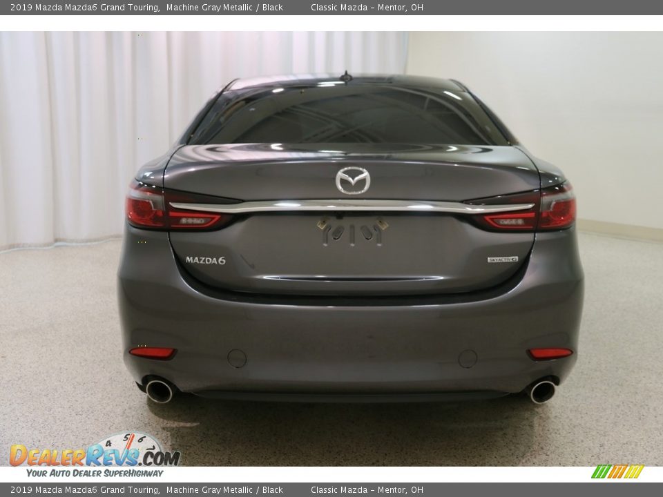 2019 Mazda Mazda6 Grand Touring Machine Gray Metallic / Black Photo #19