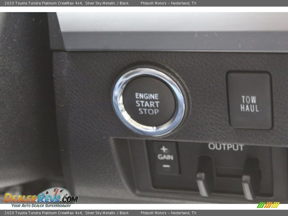 2020 Toyota Tundra Platinum CrewMax 4x4 Silver Sky Metallic / Black Photo #18