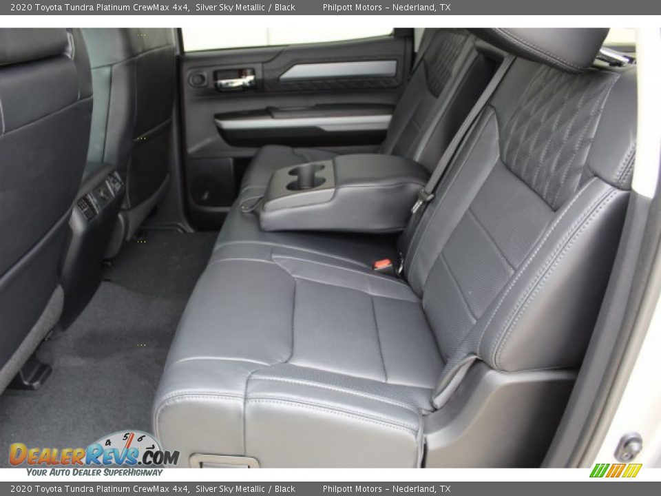 2020 Toyota Tundra Platinum CrewMax 4x4 Silver Sky Metallic / Black Photo #21