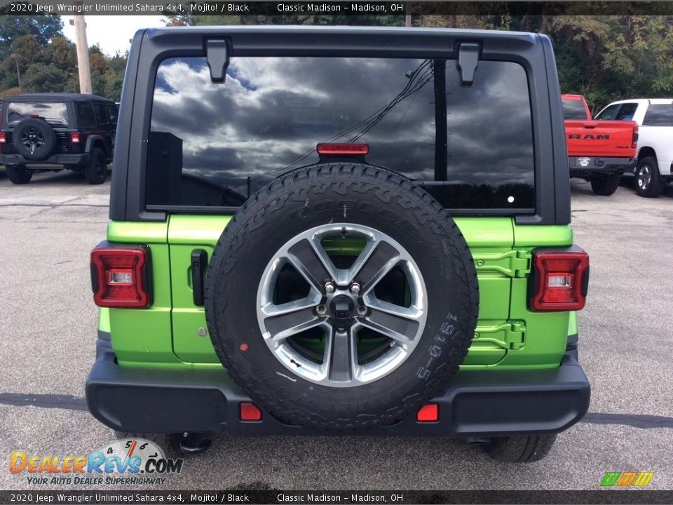 2020 Jeep Wrangler Unlimited Sahara 4x4 Mojito! / Black Photo #8