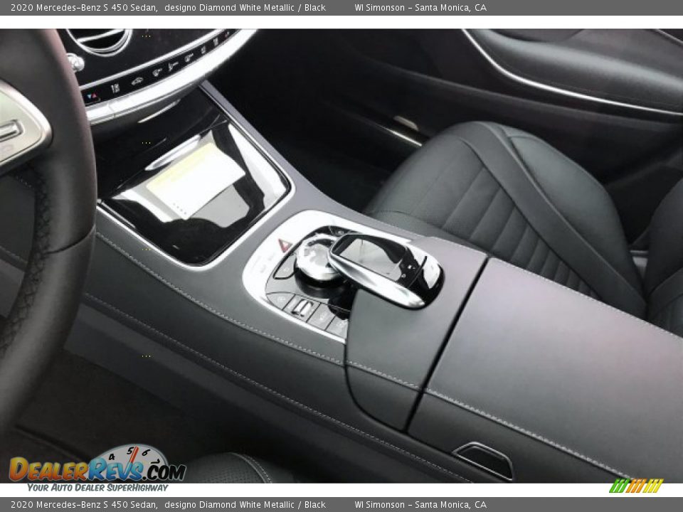 2020 Mercedes-Benz S 450 Sedan designo Diamond White Metallic / Black Photo #7