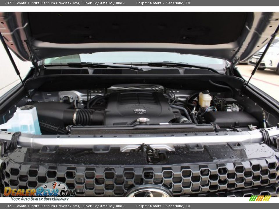 2020 Toyota Tundra Platinum CrewMax 4x4 Silver Sky Metallic / Black Photo #25