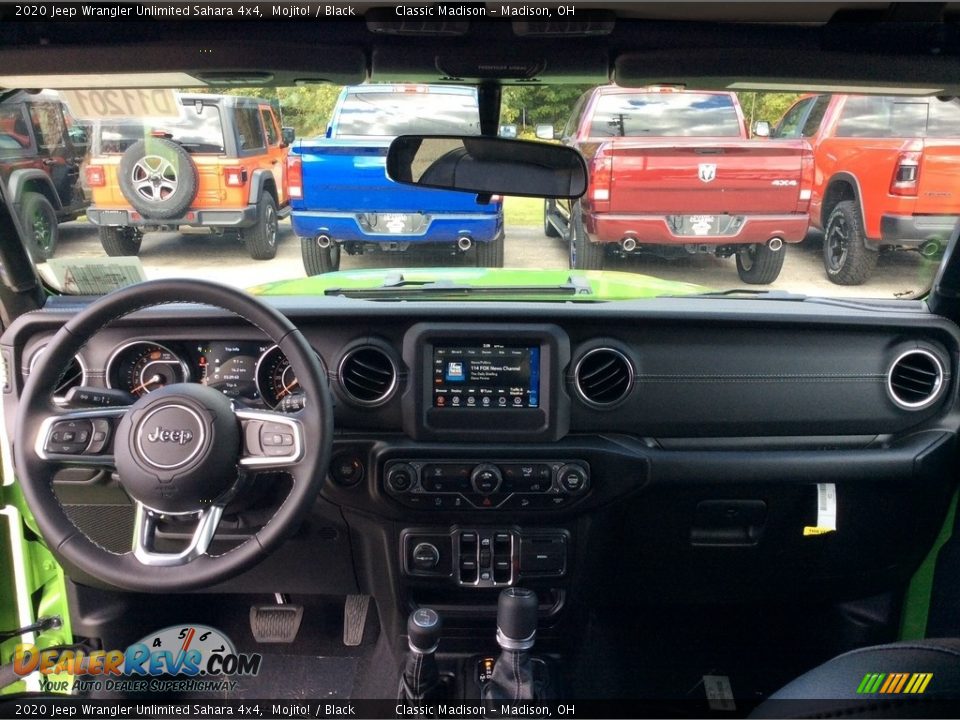 Dashboard of 2020 Jeep Wrangler Unlimited Sahara 4x4 Photo #12