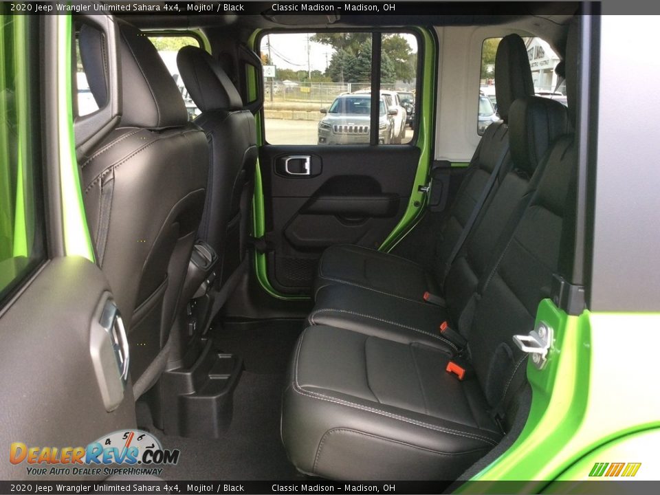 Rear Seat of 2020 Jeep Wrangler Unlimited Sahara 4x4 Photo #15