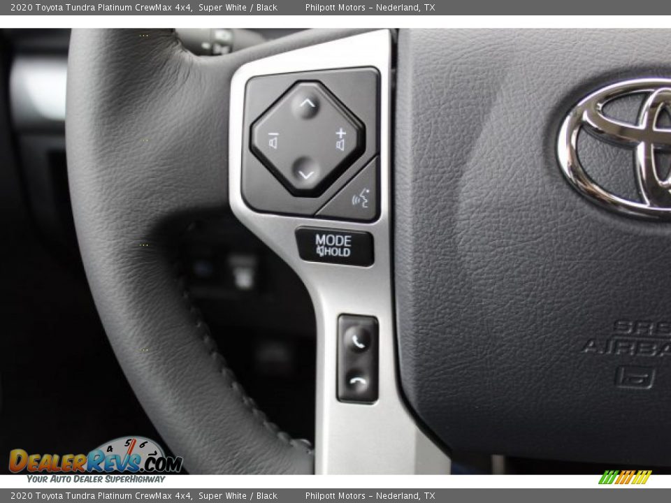 2020 Toyota Tundra Platinum CrewMax 4x4 Super White / Black Photo #12