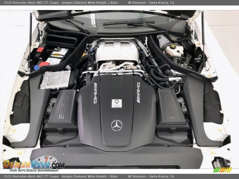 2020 Mercedes-Benz AMG GT Coupe 4.0 Liter Twin-Turbocharged DOHC 32-Valve VVT V8 Engine Photo #9