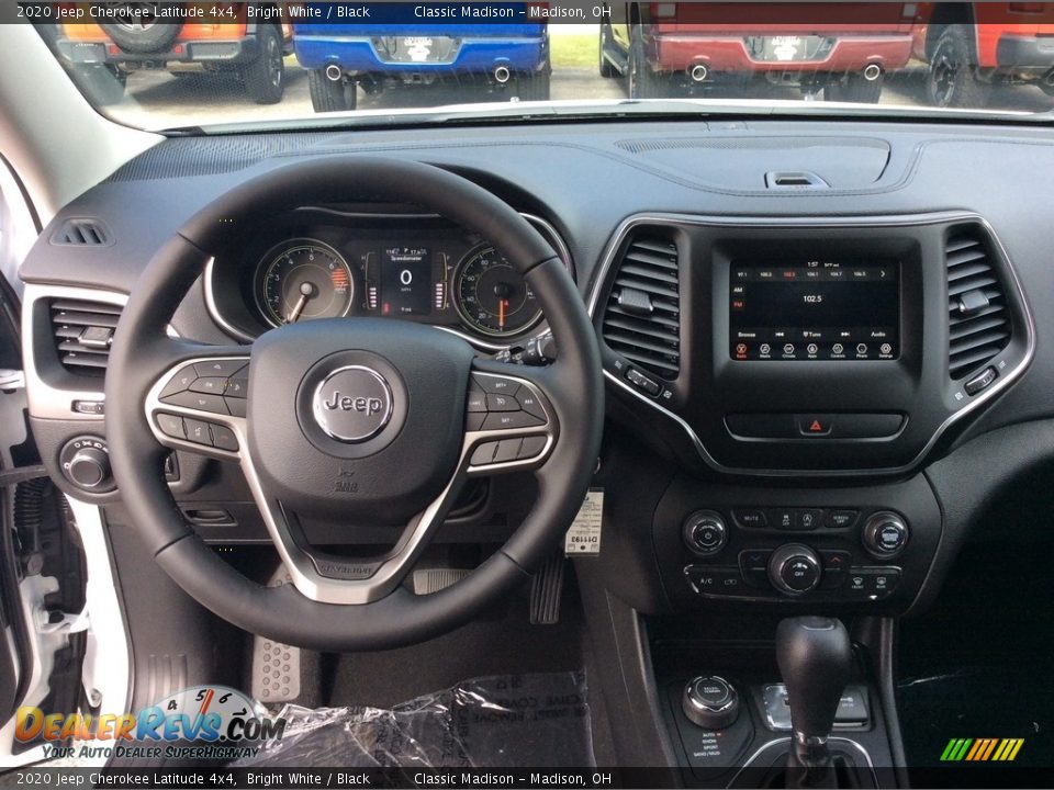 2020 Jeep Cherokee Latitude 4x4 Bright White / Black Photo #3