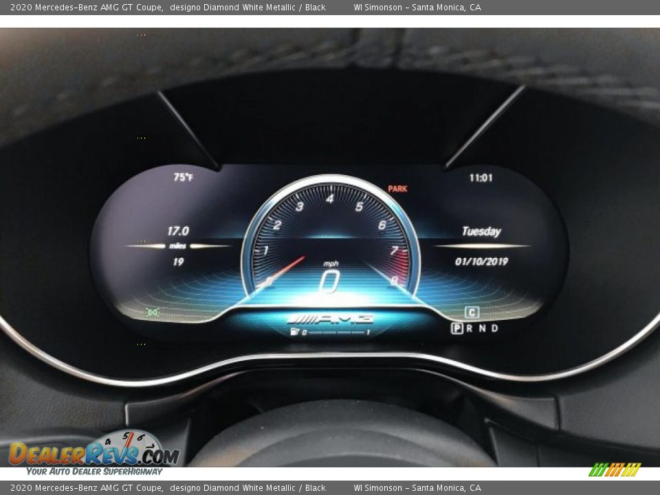 2020 Mercedes-Benz AMG GT Coupe Gauges Photo #18