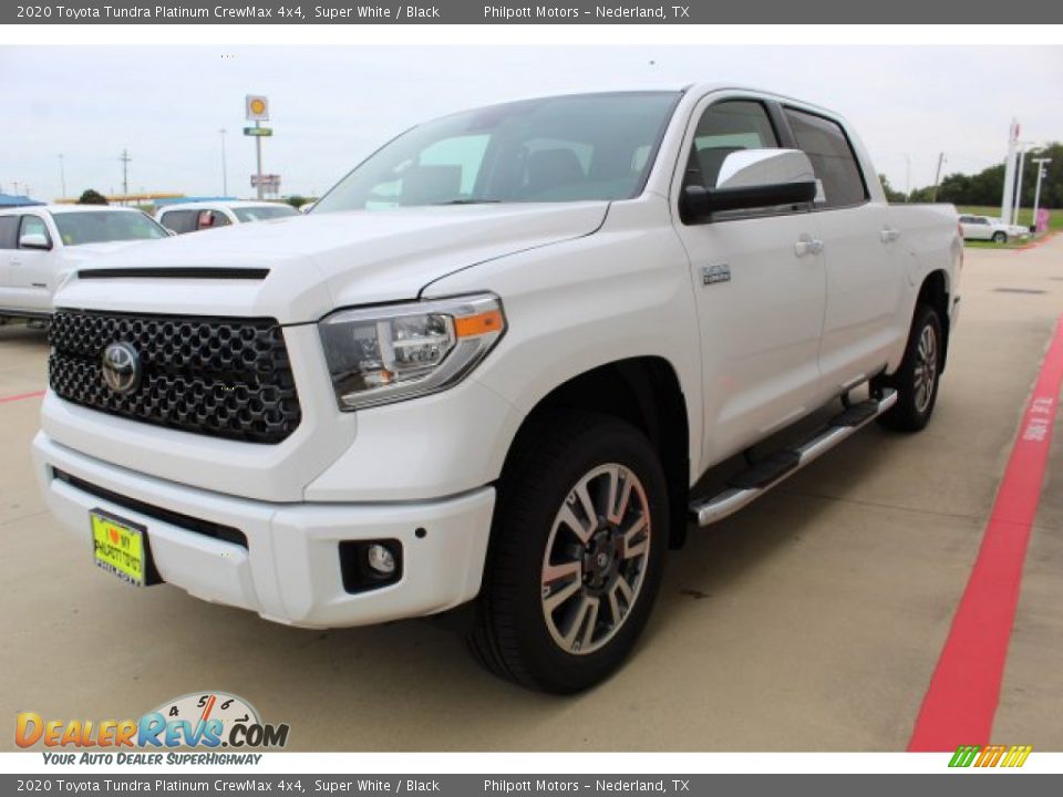 2020 Toyota Tundra Platinum CrewMax 4x4 Super White / Black Photo #4