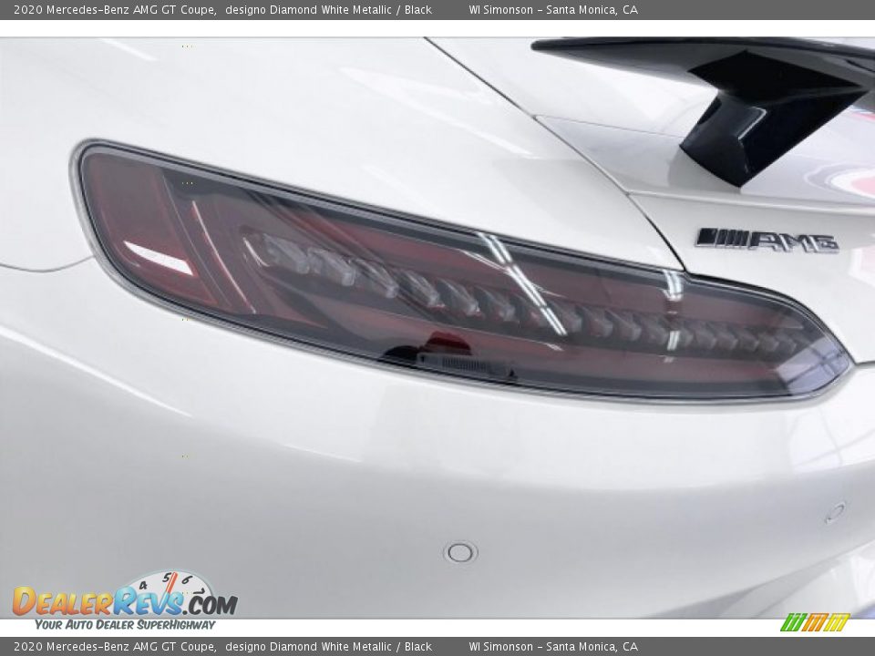 2020 Mercedes-Benz AMG GT Coupe designo Diamond White Metallic / Black Photo #24