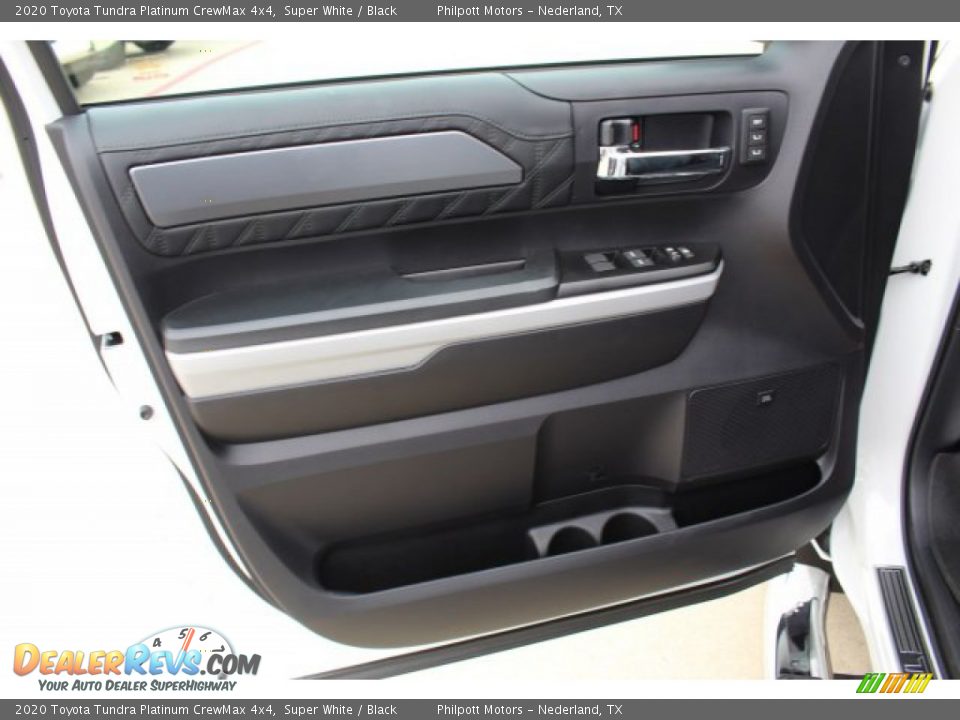 2020 Toyota Tundra Platinum CrewMax 4x4 Super White / Black Photo #9