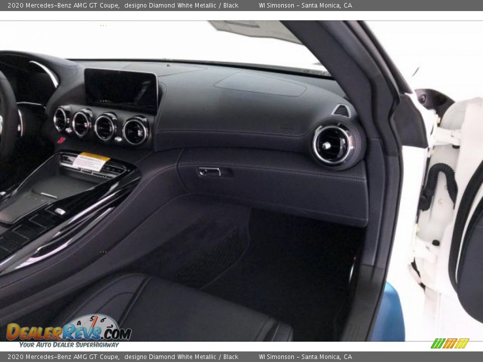 2020 Mercedes-Benz AMG GT Coupe designo Diamond White Metallic / Black Photo #26