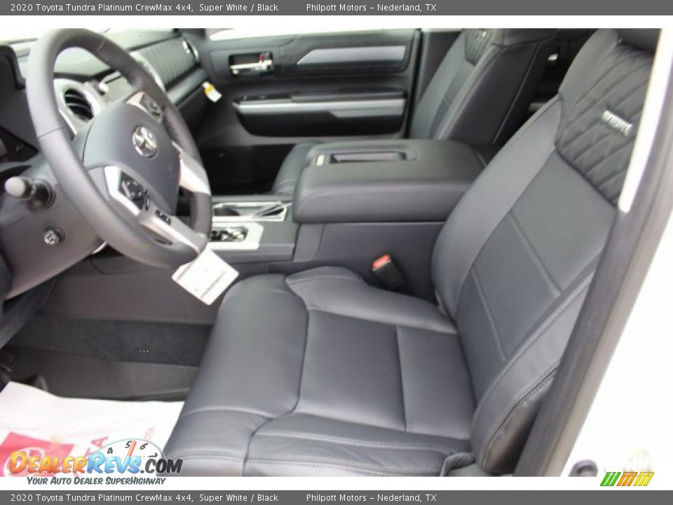 2020 Toyota Tundra Platinum CrewMax 4x4 Super White / Black Photo #10