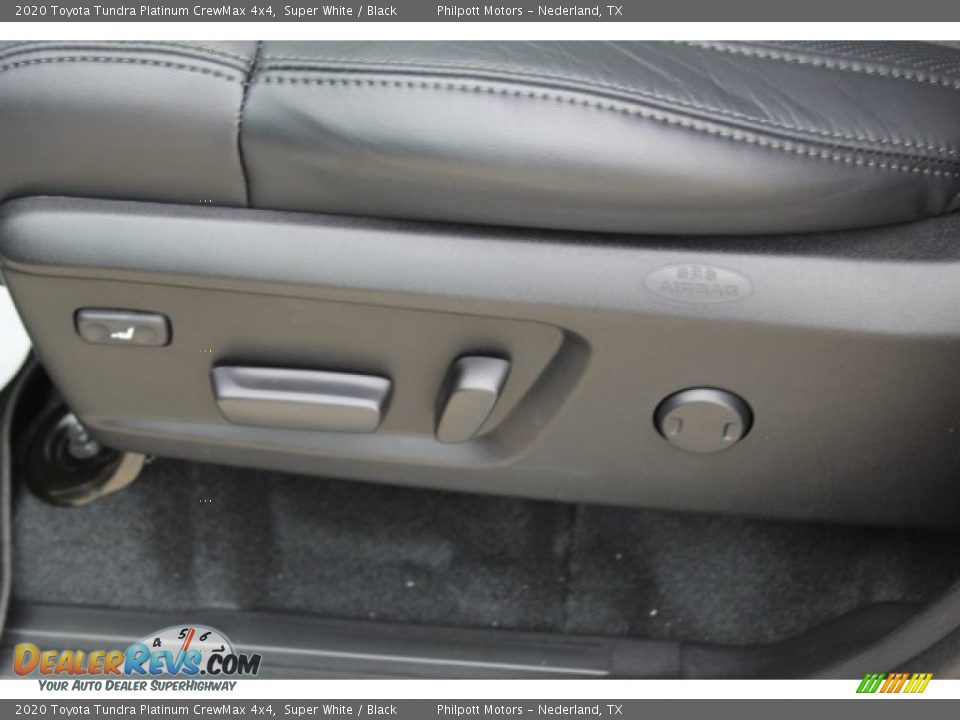 2020 Toyota Tundra Platinum CrewMax 4x4 Super White / Black Photo #11