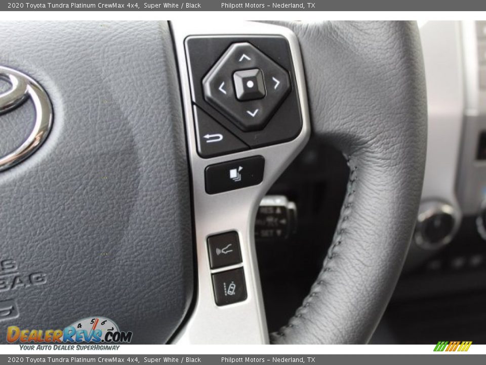 2020 Toyota Tundra Platinum CrewMax 4x4 Super White / Black Photo #13