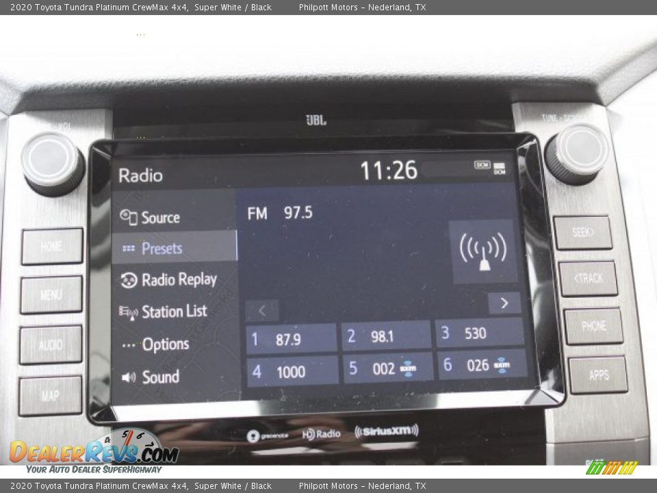2020 Toyota Tundra Platinum CrewMax 4x4 Super White / Black Photo #16