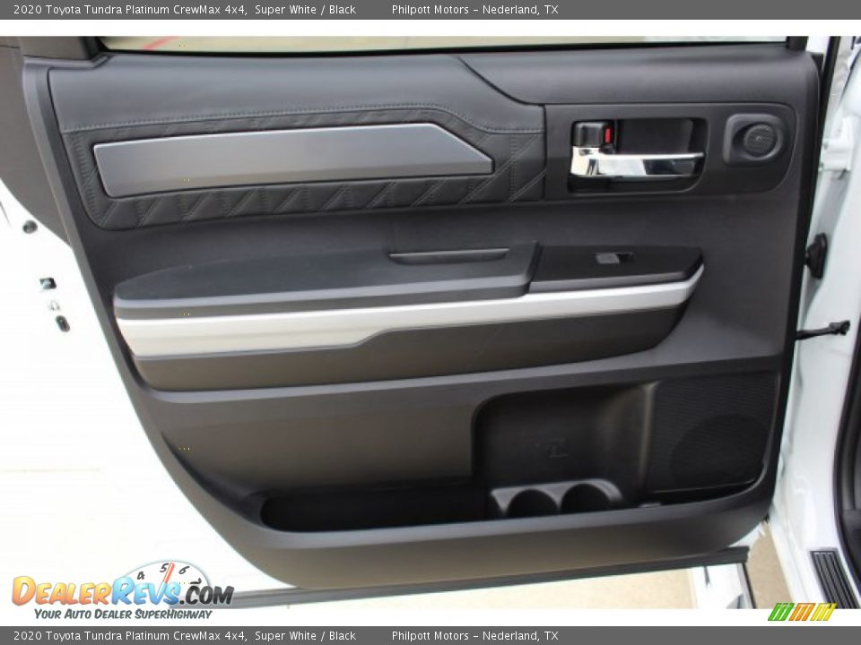 2020 Toyota Tundra Platinum CrewMax 4x4 Super White / Black Photo #20