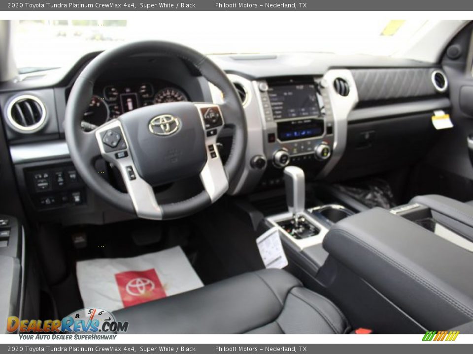 2020 Toyota Tundra Platinum CrewMax 4x4 Super White / Black Photo #22