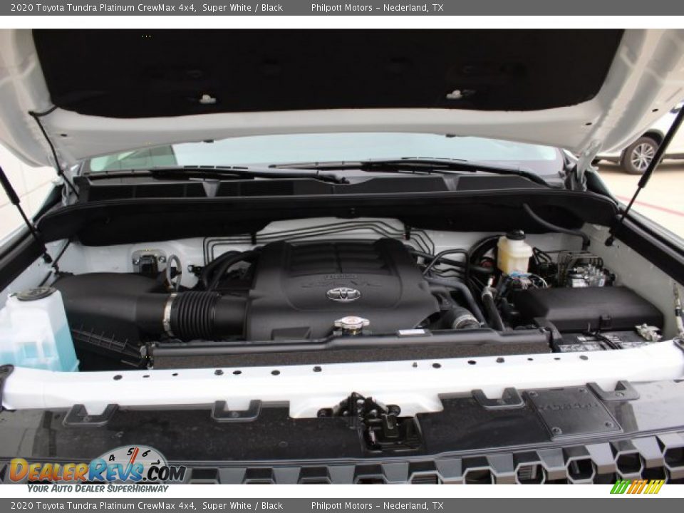 2020 Toyota Tundra Platinum CrewMax 4x4 Super White / Black Photo #25