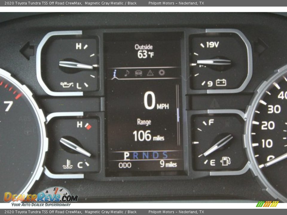 2020 Toyota Tundra TSS Off Road CrewMax Magnetic Gray Metallic / Black Photo #15