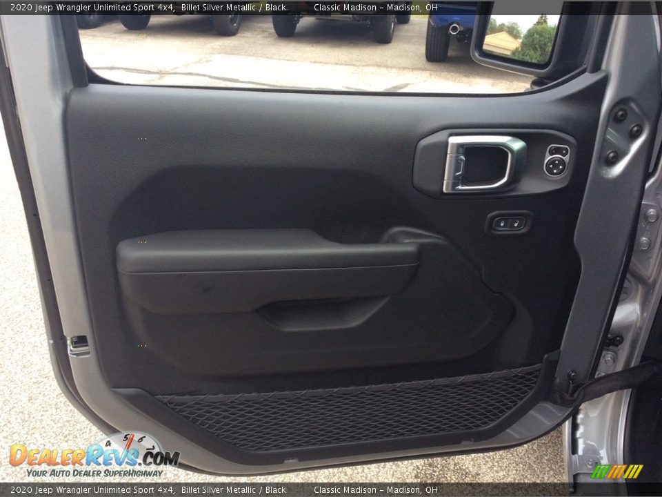 2020 Jeep Wrangler Unlimited Sport 4x4 Billet Silver Metallic / Black Photo #10
