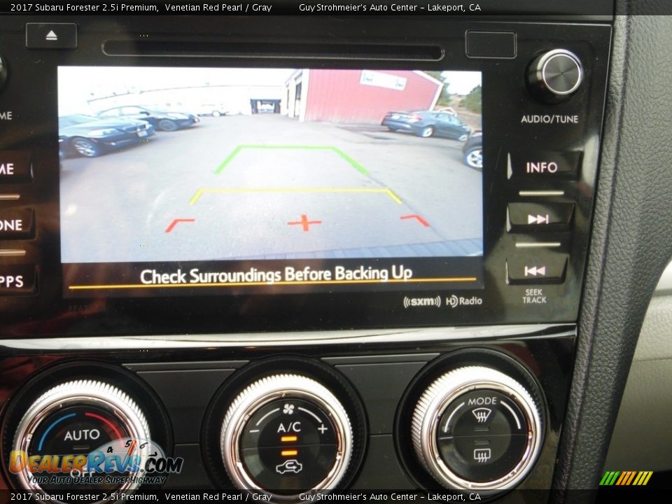 2017 Subaru Forester 2.5i Premium Venetian Red Pearl / Gray Photo #11