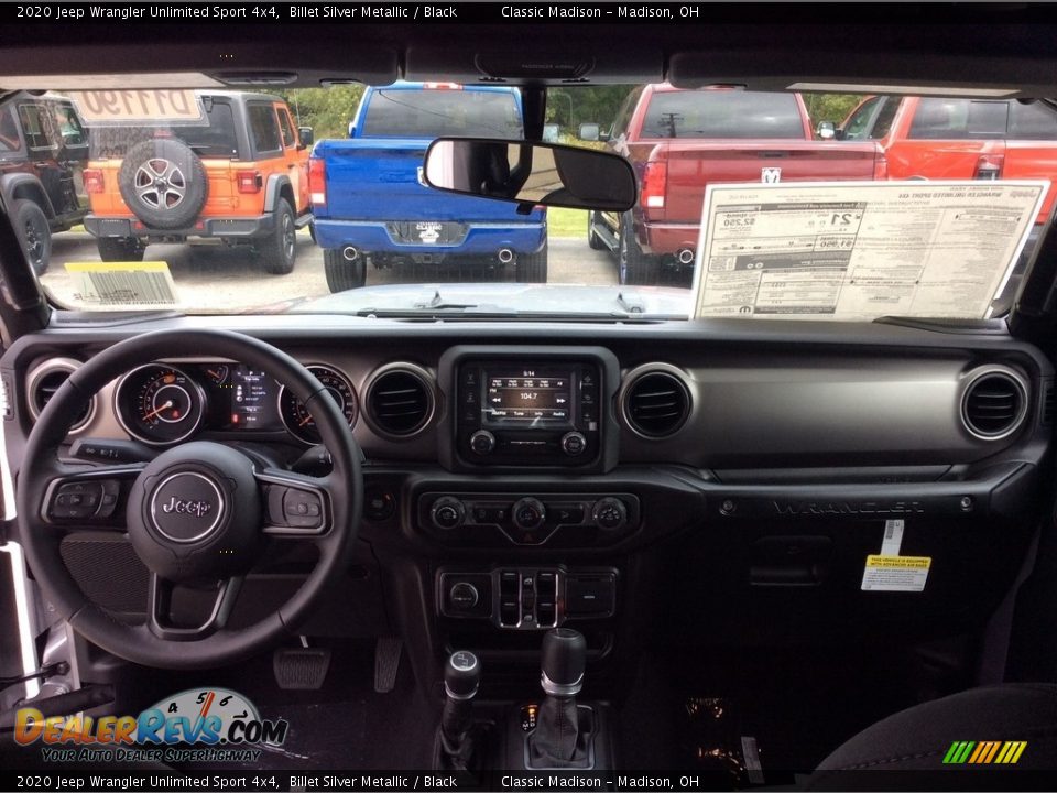 2020 Jeep Wrangler Unlimited Sport 4x4 Billet Silver Metallic / Black Photo #12