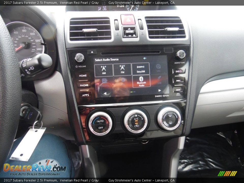 2017 Subaru Forester 2.5i Premium Venetian Red Pearl / Gray Photo #14