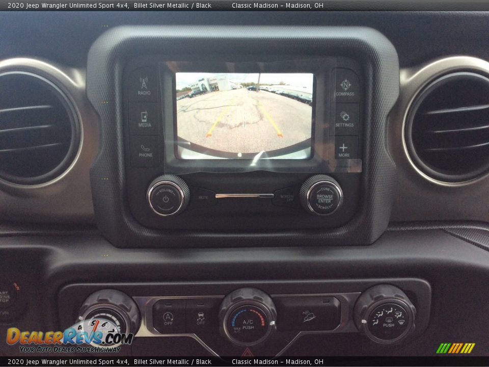 2020 Jeep Wrangler Unlimited Sport 4x4 Billet Silver Metallic / Black Photo #14