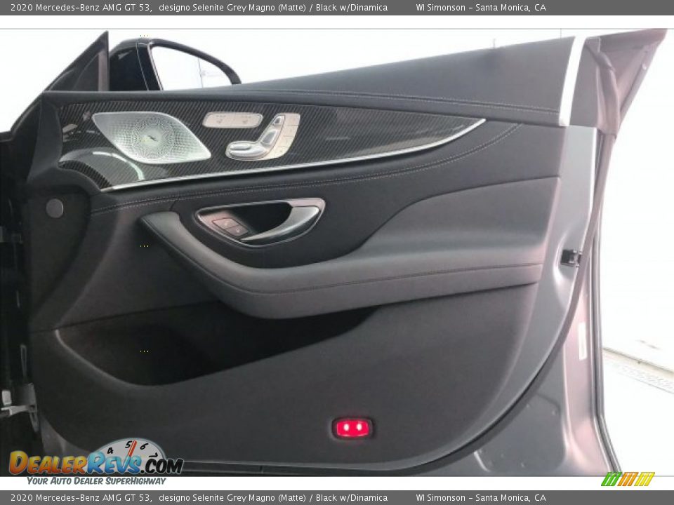 2020 Mercedes-Benz AMG GT 53 designo Selenite Grey Magno (Matte) / Black w/Dinamica Photo #30