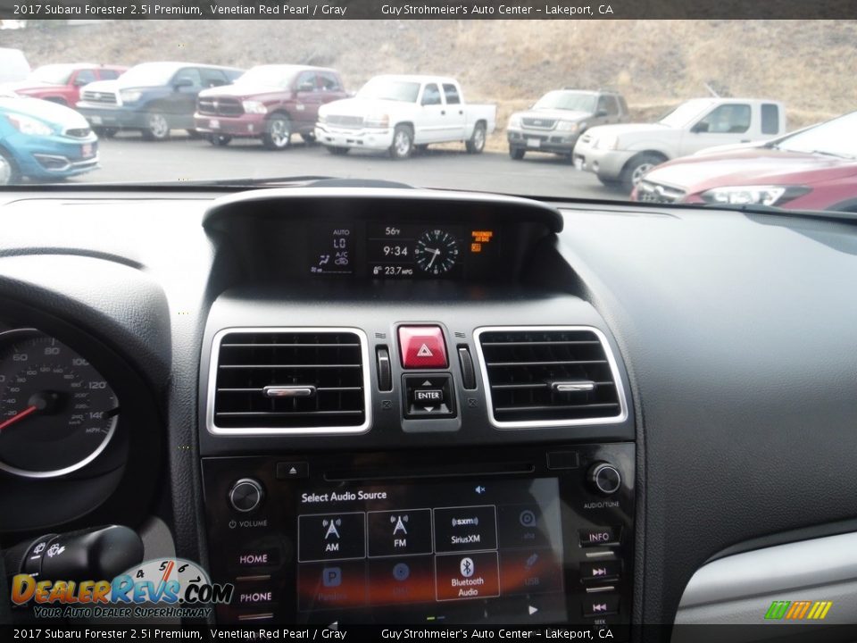 2017 Subaru Forester 2.5i Premium Venetian Red Pearl / Gray Photo #15