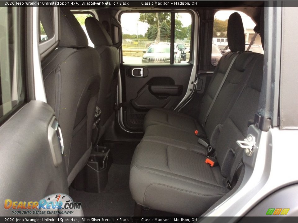 2020 Jeep Wrangler Unlimited Sport 4x4 Billet Silver Metallic / Black Photo #15