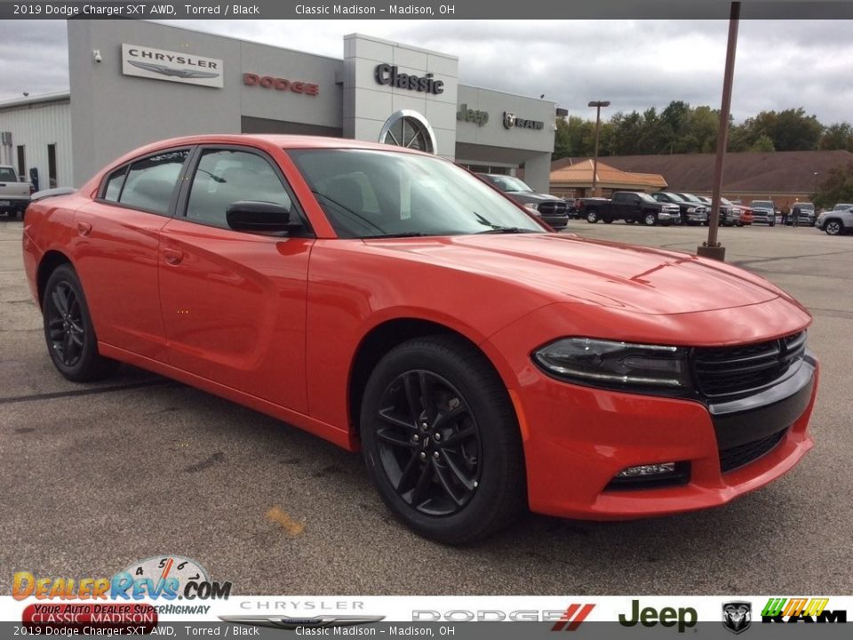 2019 Dodge Charger SXT AWD Torred / Black Photo #1