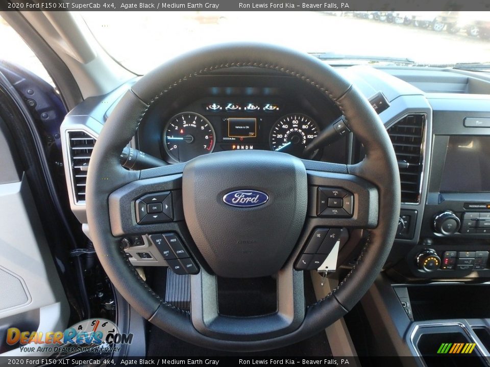 2020 Ford F150 XLT SuperCab 4x4 Steering Wheel Photo #17