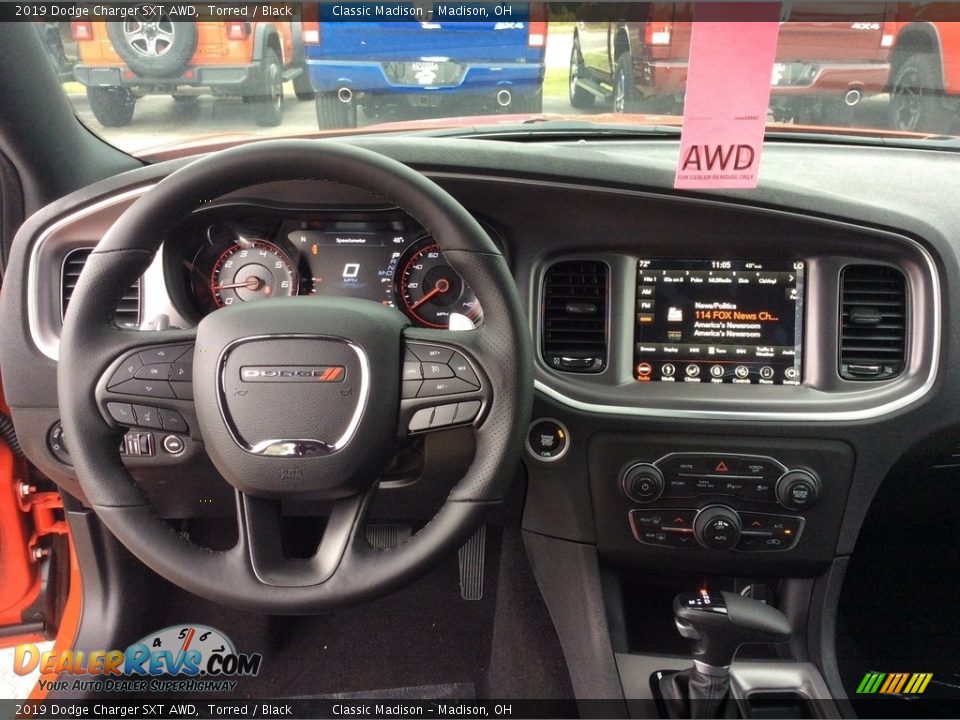 2019 Dodge Charger SXT AWD Torred / Black Photo #3