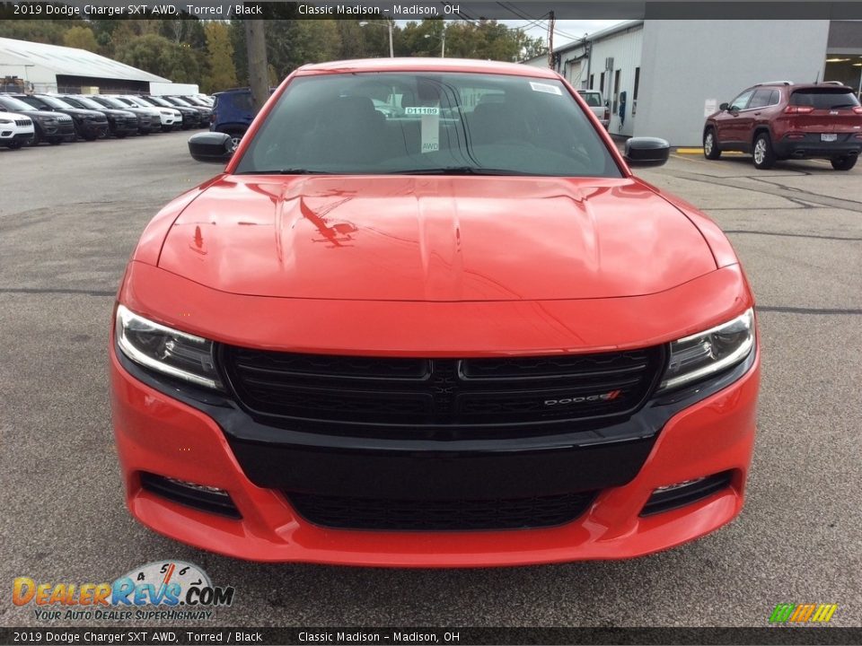 2019 Dodge Charger SXT AWD Torred / Black Photo #4