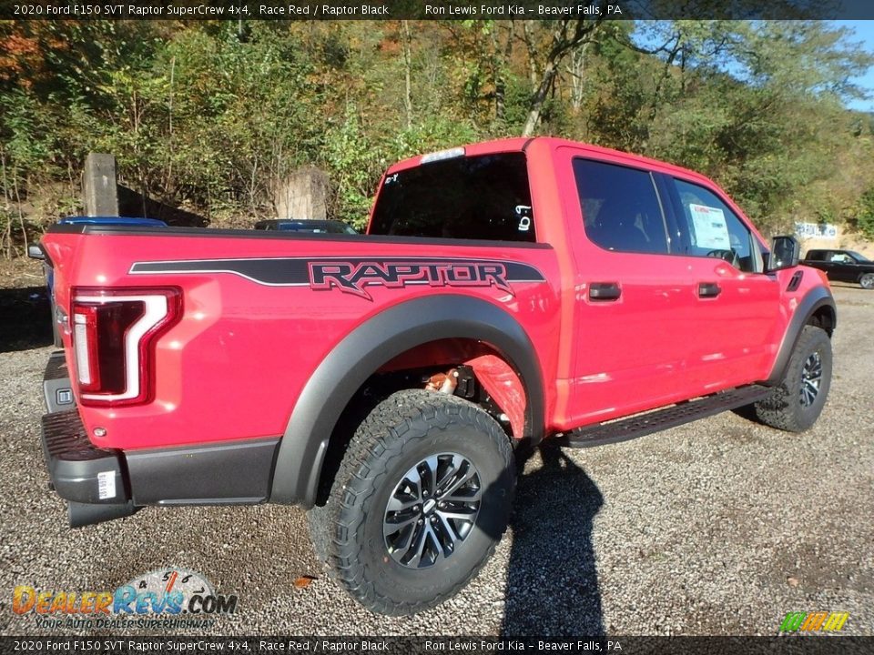 Race Red 2020 Ford F150 SVT Raptor SuperCrew 4x4 Photo #2
