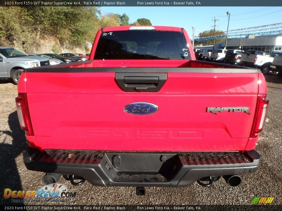 2020 Ford F150 SVT Raptor SuperCrew 4x4 Race Red / Raptor Black Photo #3