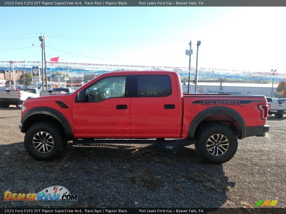 Race Red 2020 Ford F150 SVT Raptor SuperCrew 4x4 Photo #5