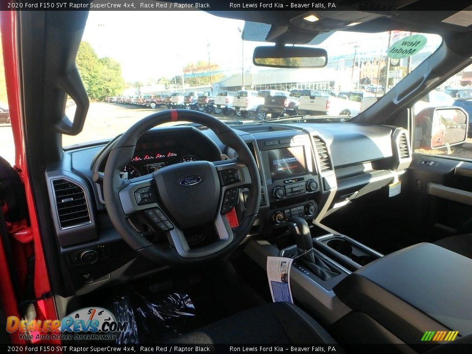 Dashboard of 2020 Ford F150 SVT Raptor SuperCrew 4x4 Photo #14