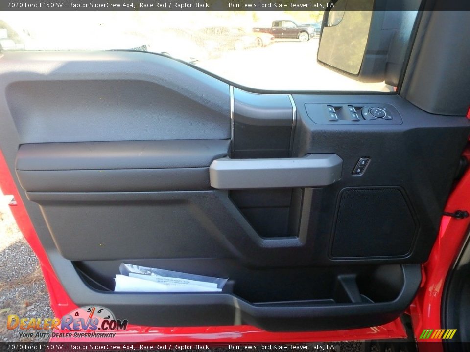 Door Panel of 2020 Ford F150 SVT Raptor SuperCrew 4x4 Photo #15