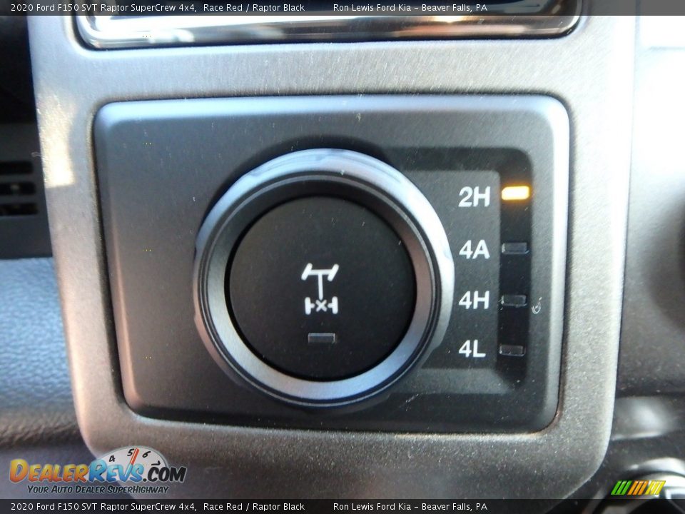Controls of 2020 Ford F150 SVT Raptor SuperCrew 4x4 Photo #17